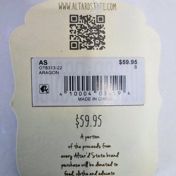 NWT ALTAR'D STATE CROP TANK  DEEP CORAL‎ GAUZE DOUBLE LAYER FRAY EDGE SZ SM - Picture 7 of 11